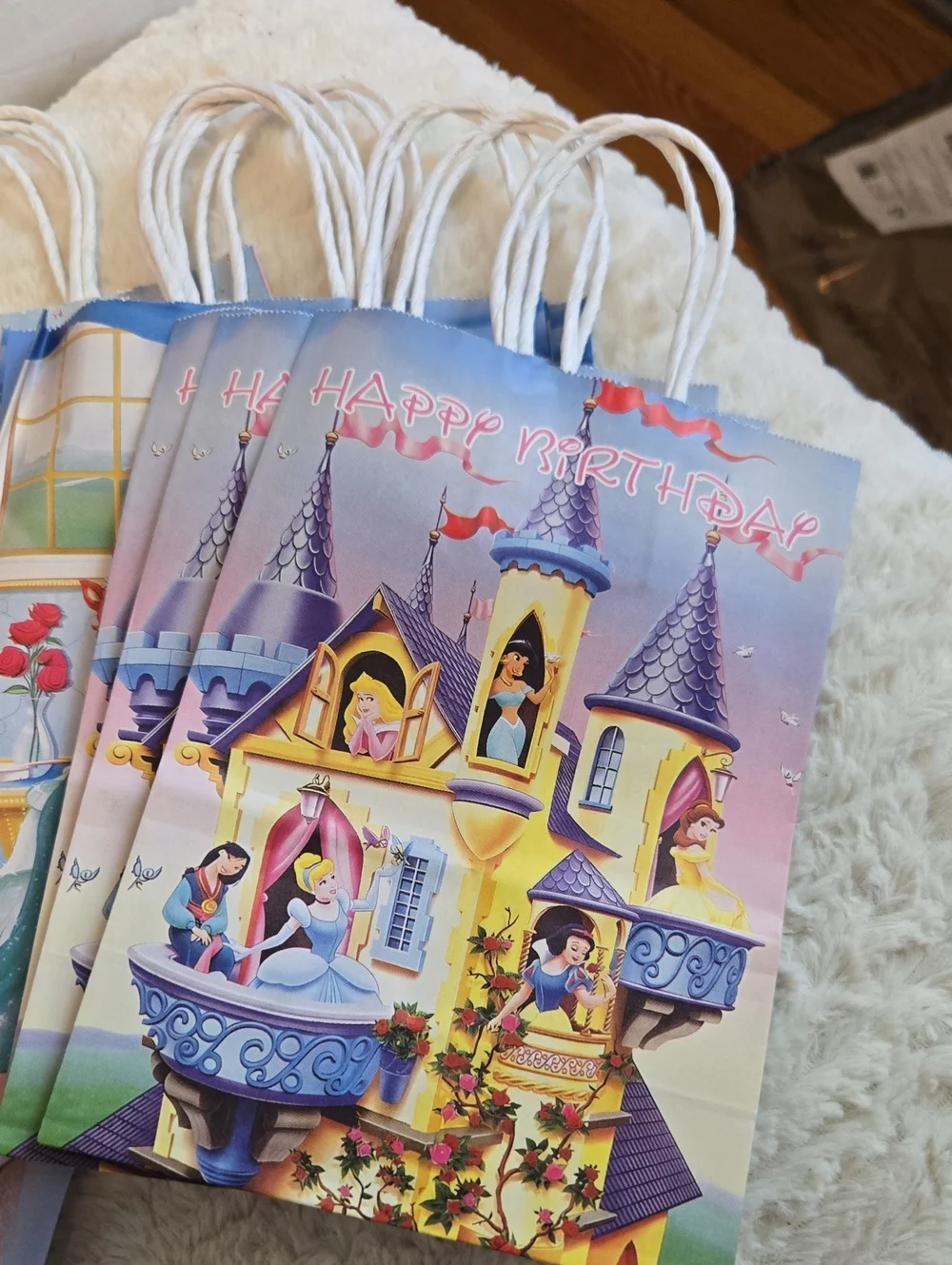 Princess Castle Party Favor Gift Bags - 20